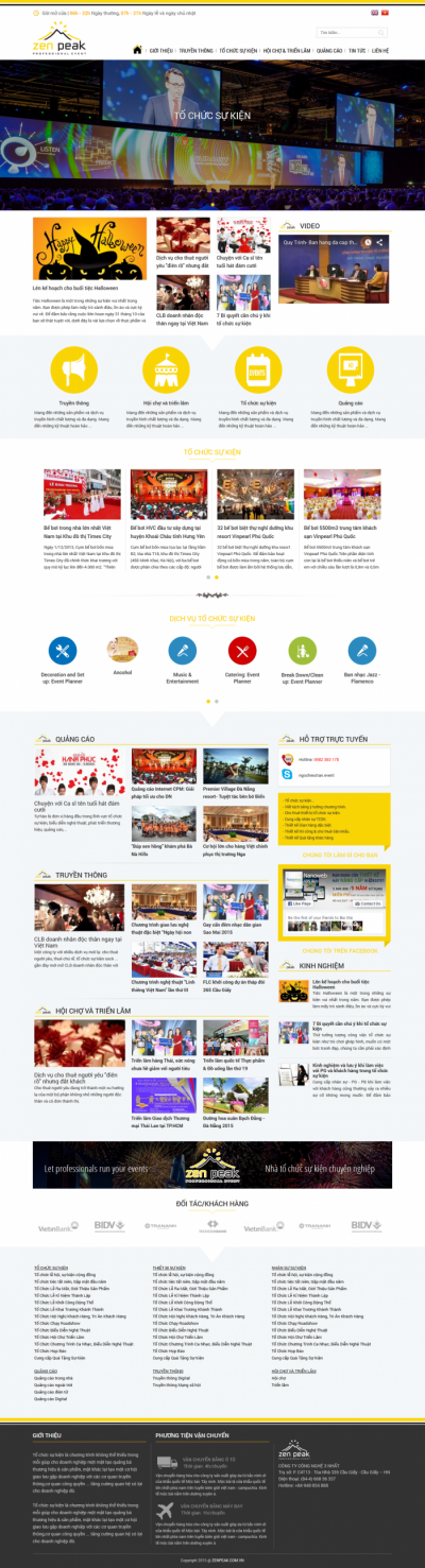 Web sự kiện
