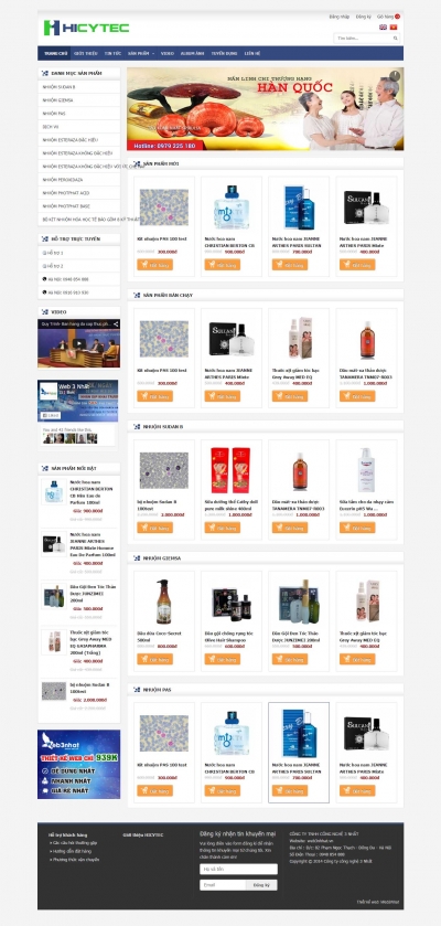 Web thảo dược xanh