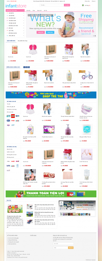 Mẹ và bé Pink